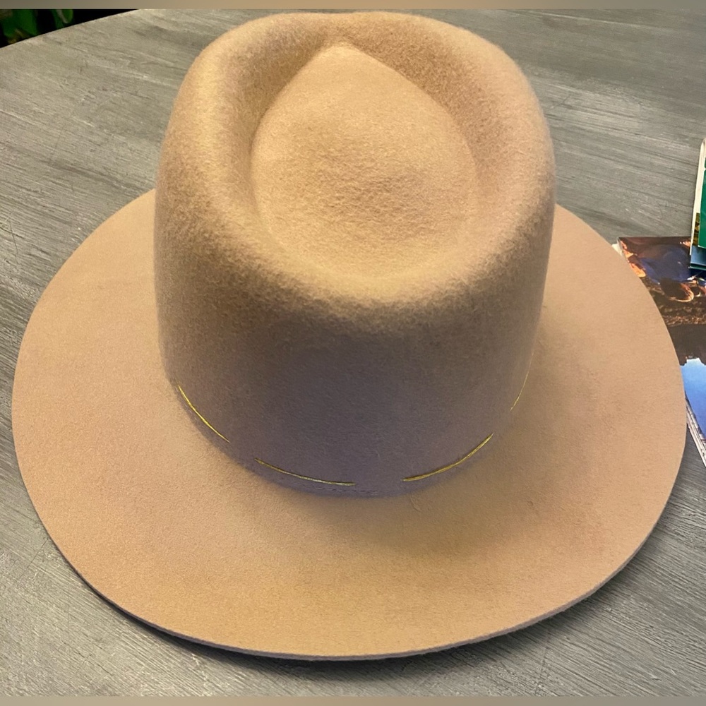 Morgan & Taylor Taelynn fedora One Size cream - Picture 3 of 8